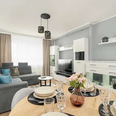 Apartment Stylish Two Bedroom With Parking Near Malta In By Renters Poznan