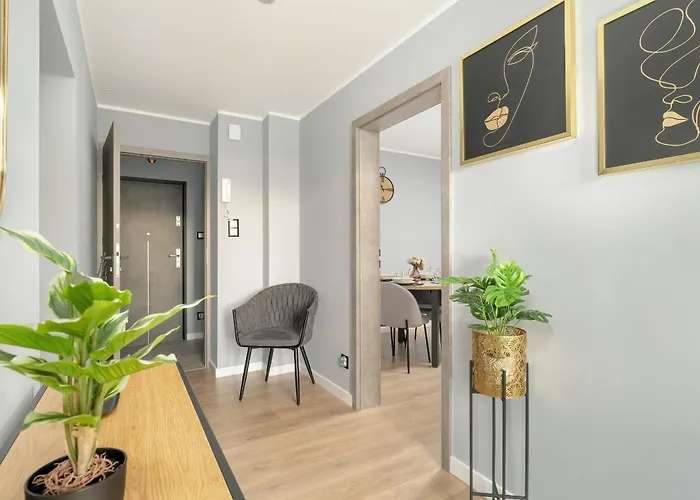 Stylish Two Bedroom With Parking Near Malta In By Renters Apartment Poznan